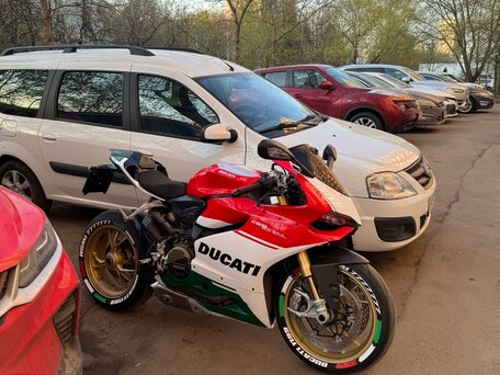 2012 Ducati 1199 Panigale, красный, 1050000 рублей, вид 4