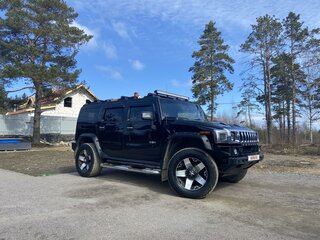 2008 Hummer H2 I Рестайлинг, чёрный, 2500000 рублей, вид 4