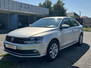 2015 Volkswagen Jetta VI Рестайлинг, серебристый, 1250000 рублей, вид 1