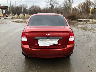 2011 Lada (ВАЗ) Kalina I, красный, 195000 рублей, вид 4