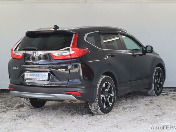 2017 Honda CR-V V, чёрный - вид 4