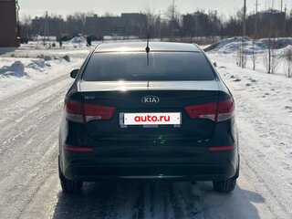 2015 Kia Rio III Рестайлинг, чёрный, 1210000 рублей, вид 2