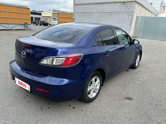 2012 Mazda 3 II (BL) Рестайлинг, синий, 900000 рублей - вид 8