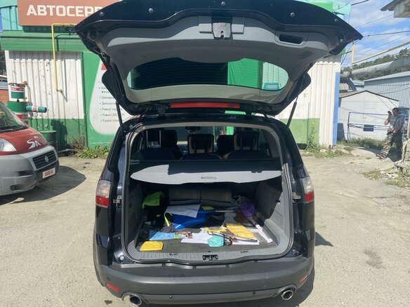 2007 Ford S-MAX I, чёрный - вид 12