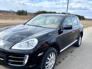 2009 Porsche Cayenne Diesel I Рестайлинг (957), чёрный, 1800000 рублей, вид 1