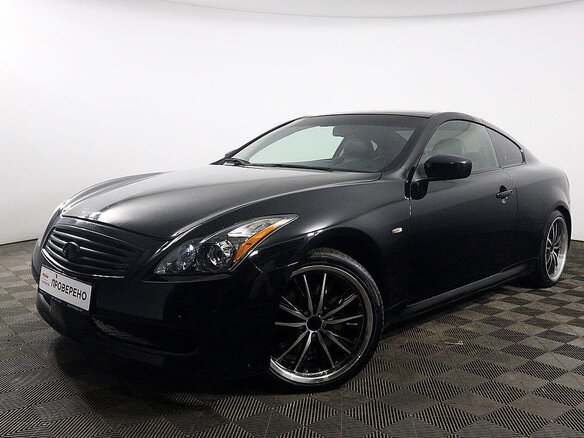2008 Infiniti G G37 IV, чёрный