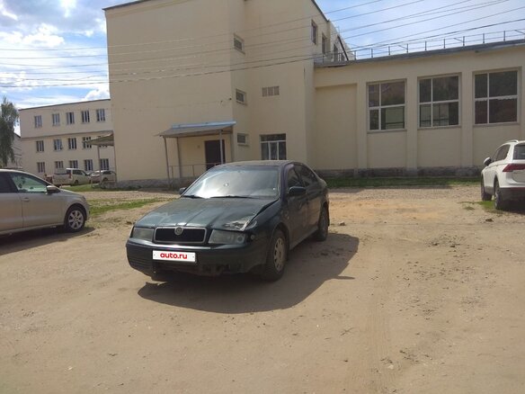 2003 Skoda Octavia I (A4) Рестайлинг, зелёный, 175000 рублей - вид 2