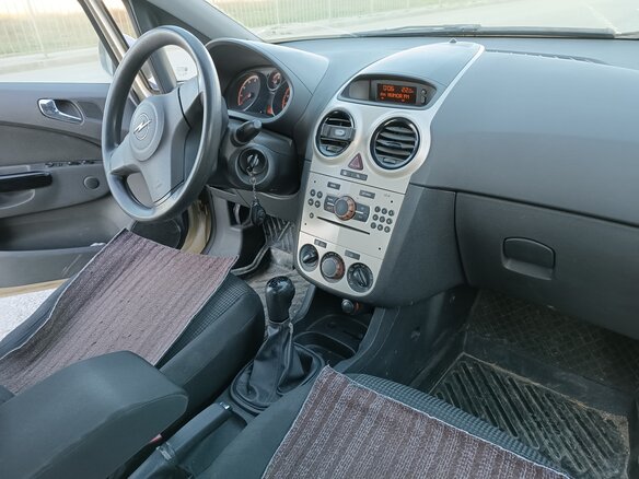 2006 Opel Corsa D, серый, 300000 рублей - вид 4