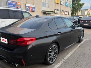 2018 BMW 5 серии 530d xDrive VII (G30/G31/G38), чёрный, 3490000 рублей, вид 3