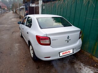 2017 Renault Logan II, белый, 400000 рублей, вид 3
