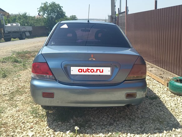 2007 Mitsubishi Lancer IX Рестайлинг, серый, 360000 рублей - вид 2