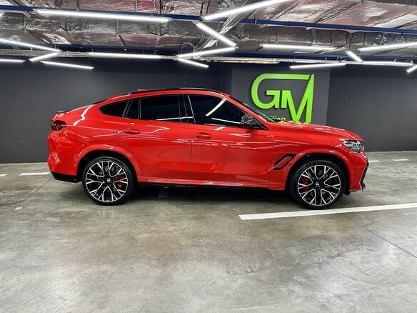 2021 BMW X6 M Competition III (F96), красный, 13000000 рублей - вид 13