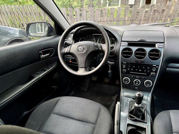 2006 Mazda 6 I (GG) Рестайлинг, пурпурный, 790000 рублей - вид 6
