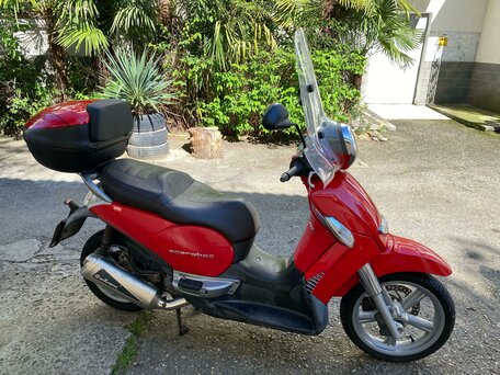 2006 Aprilia Scarabeo 250, красный, 250000 рублей, вид 1