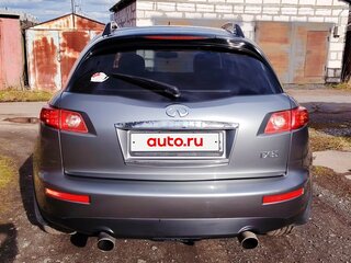 2007 Infiniti FX35 I (S50) Рестайлинг, серый, 650000 рублей, вид 4