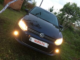 2012 Volkswagen Polo V, синий, 550000 рублей, вид 4