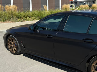 2022 BMW 5 серии 530i xDrive VII (G30/G31/G38) Рестайлинг, чёрный, 5100000 рублей, вид 4