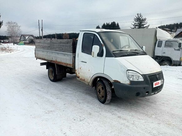 2007 ГАЗ ГАЗель (3302), белый, 400000 рублей - вид 1