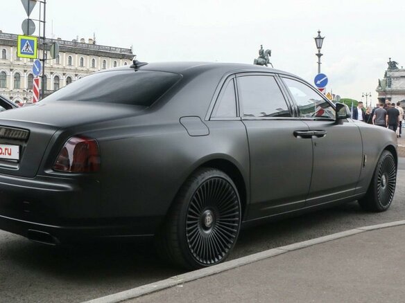 2017 Rolls-Royce Ghost Black Badge I Рестайлинг (Series II), чёрный, 14500000 рублей - вид 12