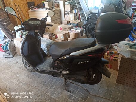 2008 Honda Lead 110, чёрный, 150000 рублей, вид 4
