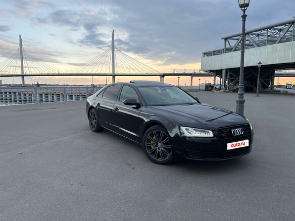 2015 Audi A8 Long III (D4) Рестайлинг, чёрный, 2500000 рублей - вид 7
