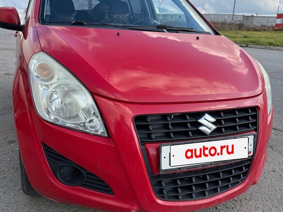2012 Suzuki Splash I Рестайлинг, красный, 652000 рублей