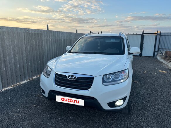 2010 Hyundai Santa Fe II Рестайлинг, белый, 1430000 рублей - вид 7