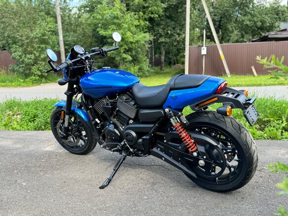 2018 Harley-Davidson Street Rod, синий, 685000 рублей - вид 6
