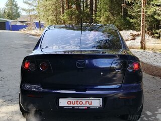 2008 Mazda 3 I (BK) Рестайлинг, синий, 630000 рублей, вид 4