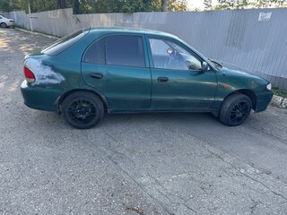 1997 Hyundai Accent I, зелёный, 70000 рублей, вид 3