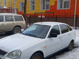 2014 Lada (ВАЗ) Priora I Рестайлинг, белый, 350000 рублей, вид 1