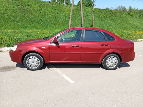 2009 Chevrolet Lacetti I, красный, 385000 рублей - вид 5