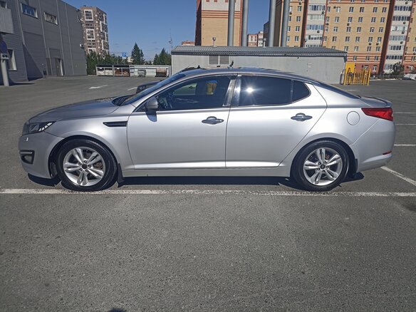 2013 Kia Optima III, серебристый, 1150000 рублей - вид 3