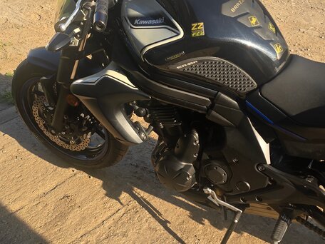 2016 Kawasaki ER-6N, чёрный, 575000 рублей, вид 4
