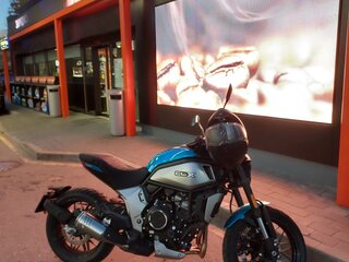 2023 CFMoto 700CL-X Heritage, голубой, 645000 рублей, вид 1