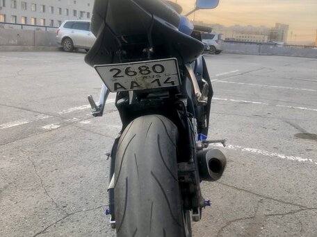 2007 Yamaha YZF-R6, синий, 620000 рублей, вид 4