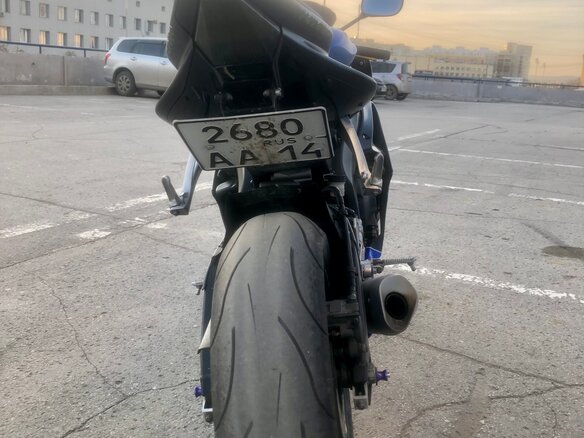 2007 Yamaha YZF-R6, синий, 620000 рублей - вид 3