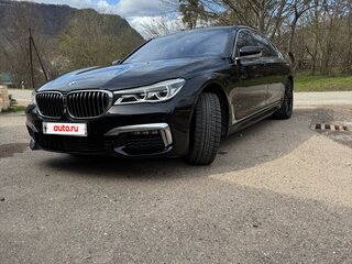 2018 BMW 7 серии Long 750Li xDrive VI (G11/G12), чёрный, 2850000 рублей, вид 1