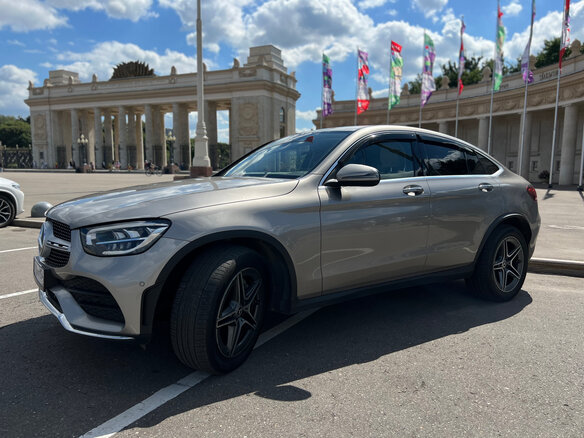 2019 Mercedes-Benz GLC Coupe 300 d I (C253) Рестайлинг, серебристый, 4900000 рублей - вид 5