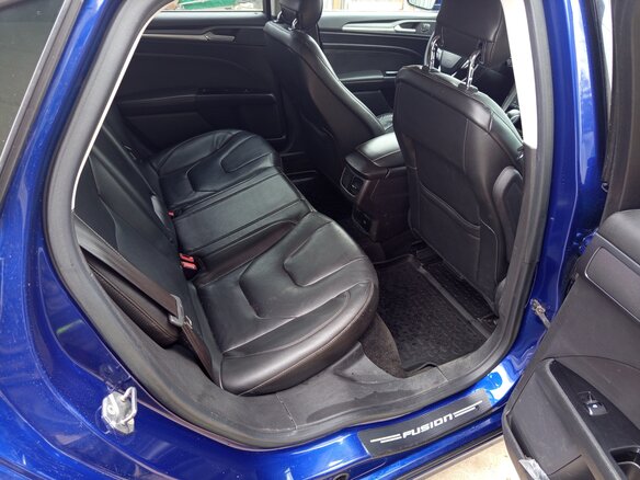 2012 Ford Fusion (North America) II, синий, 1200000 рублей - вид 12