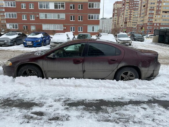 2001 Dodge Intrepid II, красный, 400000 рублей - вид 6