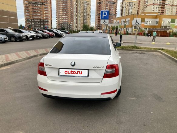 2014 Skoda Octavia III (A7), белый - вид 7