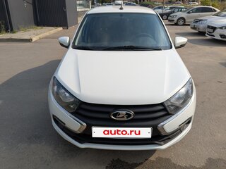 2021 Lada (ВАЗ) Granta I Рестайлинг, белый, 510000 рублей, вид 2