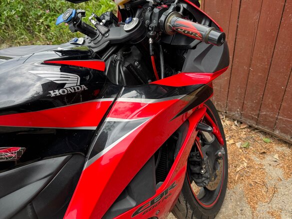 2010 Honda CBR 600RR, чёрный, 710000 рублей - вид 9