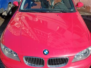 2007 BMW 1 серии 120i I (E81/E82/E87/E88) Рестайлинг, красный, 750000 рублей, вид 2