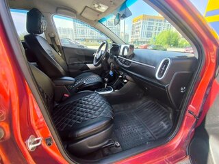 2018 Kia Picanto III, оранжевый, 935000 рублей, вид 4