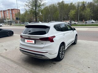 2020 Hyundai Santa Fe IV Рестайлинг, белый, 3900000 рублей, вид 3
