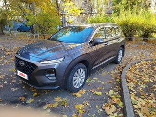 2019 Hyundai Santa Fe IV, серый, 3200000 рублей, вид 1