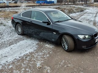 2008 BMW 3 серии 325xi V (E90/E91/E92/E93), чёрный, 1360000 рублей, вид 2
