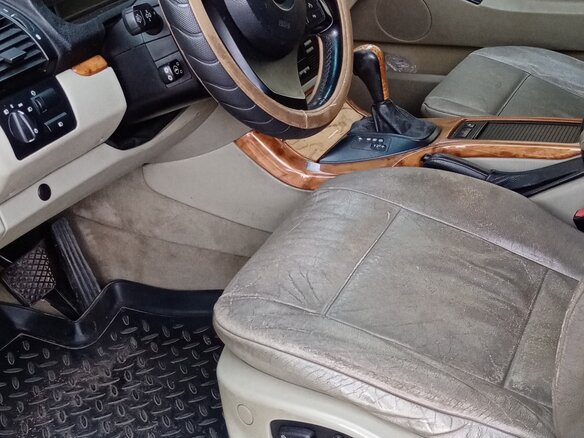 2003 BMW X5 3.0i I (E53), золотистый, 1200000 рублей - вид 28